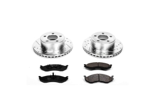 Power Stop Z23 Evolution Sport Brake Kit, Front  - TJ/YJ 1990-99