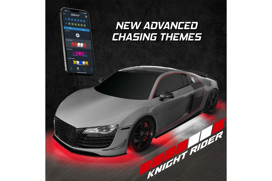 XK Glow XKalpha LED Underglow Light Kit w/ RGBW (App Controlled)