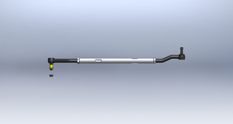 Clayton High Steer Drag Link Assembly  - TJ/LJ/XJ/ZJ