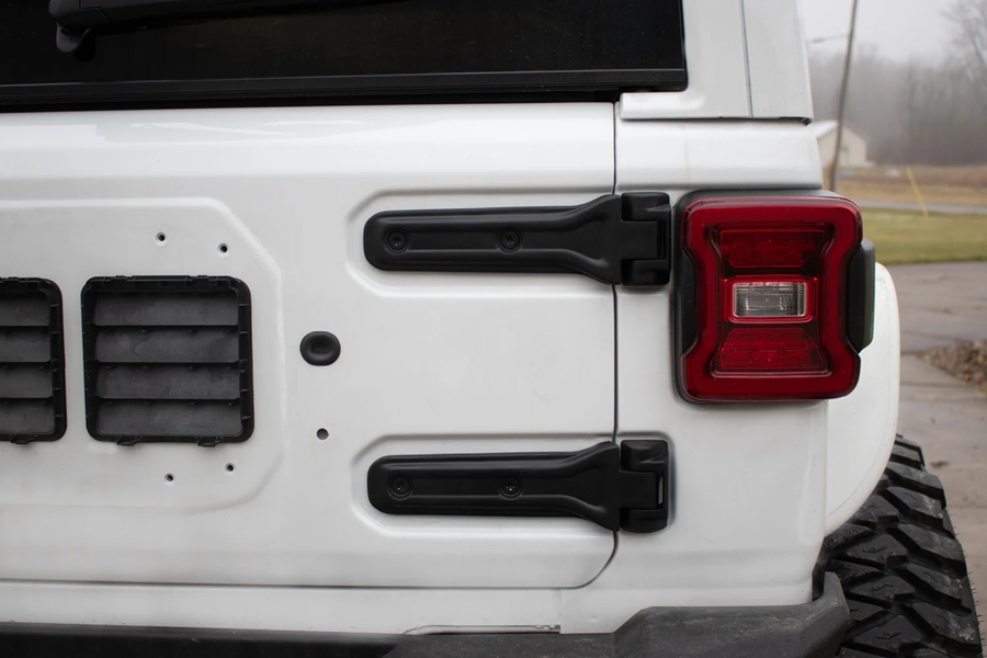 Kentrol Tailgate Hinge Set - Black - JL