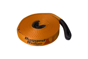 Rugged Ridge 30ft x 3in Recovery Strap  - 20,000lb WLL