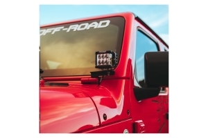 Rigid Industries A-Pillar Mount Fits 2 D-Series, D-SS, SR-M or Ignites - JL