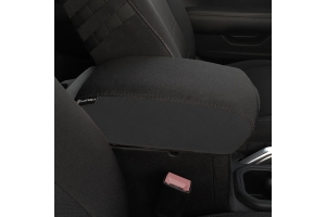 Bartact Padded Center Console Cover - Black/Black - JL 
