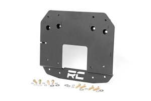 Rough Country Spare Tire Relocation Plate  - JL w/out Proximity Sensors
