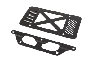 Grimm Offroad Steel Front Bumper License Plate Mount - Bronco 2021+