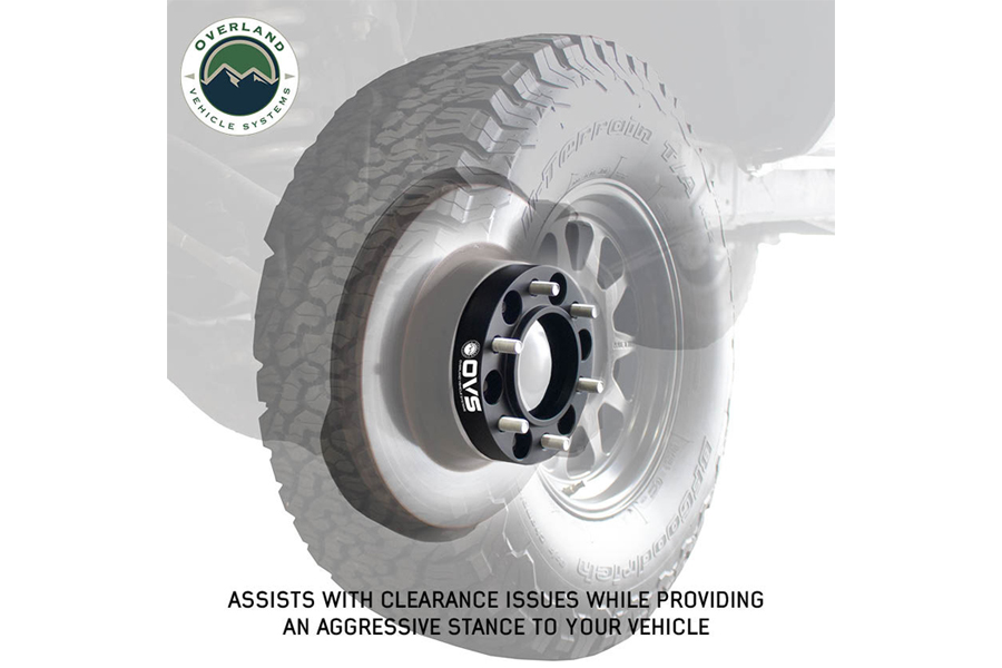 Overland Vehicle Systems 5x5 1.75  Wheel Spacer - Pair - JT/JL