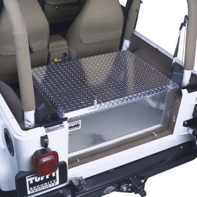 Tuffy Security Rear Cargo Aluminum Storage Box - Black