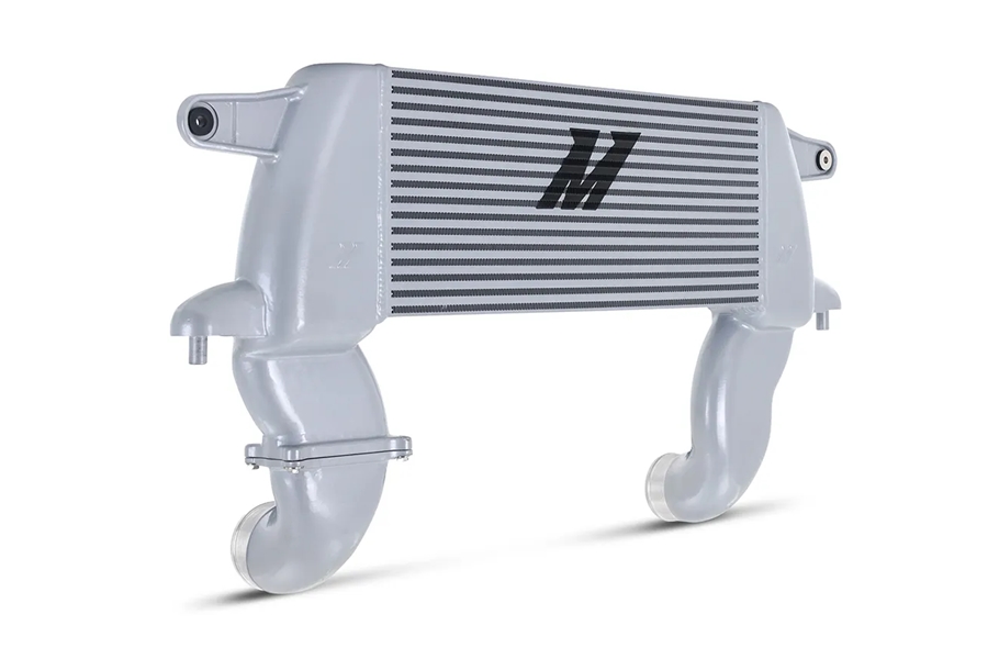 Mishimoto High Mount Intercooler Kit - Silver/Polished - Bronco 2021+ 2.3L