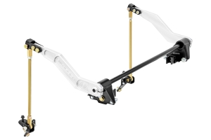 RockJock Rear Antirock Sway Bar Kit w/ Aluminum Arms - JT 
