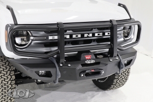 LOD Black Ops Shorty Winch Front Bumper - Black - Bronco 2021+