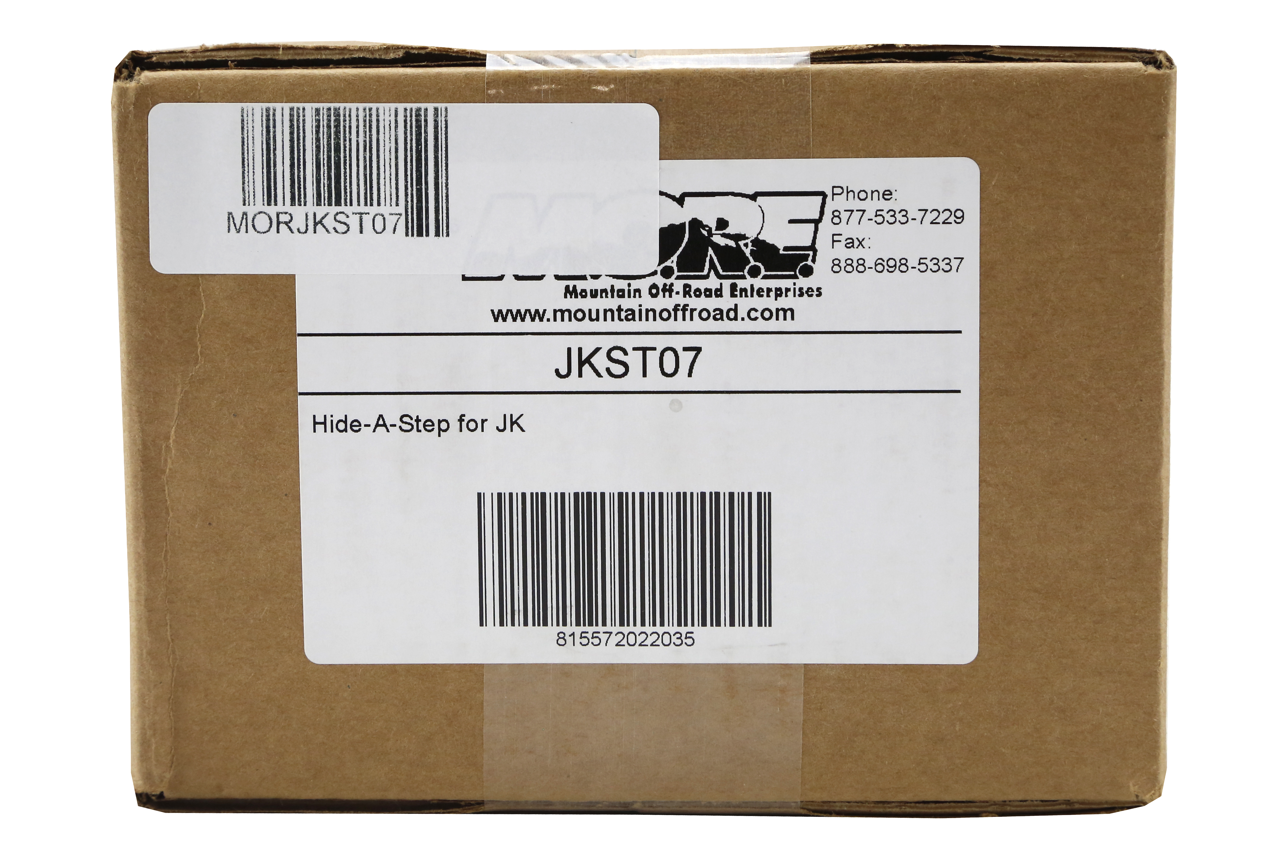 M.O.R.E. Hide-A-Step Rear Silver - JK