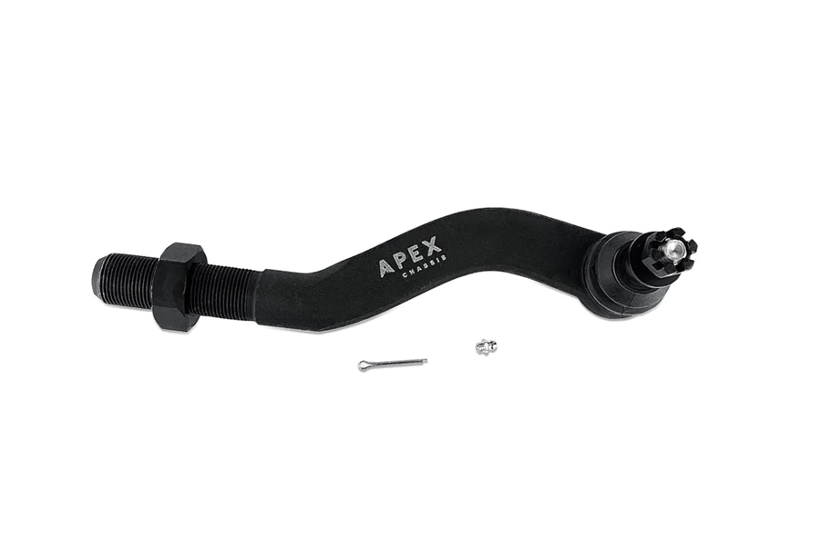 Apex Chassis 2.5 Ton Drag Link Kit, Polished - Yes Flip - JT/JL