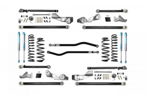 EVO Manufacturing 2.5in High Clearance PLUS Long Arm Lift Kit w/ King 2.0 Shocks - JL 4Dr
