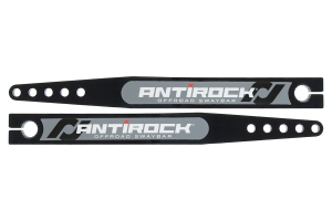 RockJock Antirock Fabricated Steel Front Sway Bar Arms, 18in. - Pair - LJ/TJ