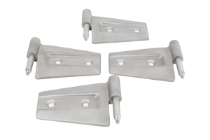 Kentrol 4-Pieces Door Hinge Set  - Bare  - JK 2Dr