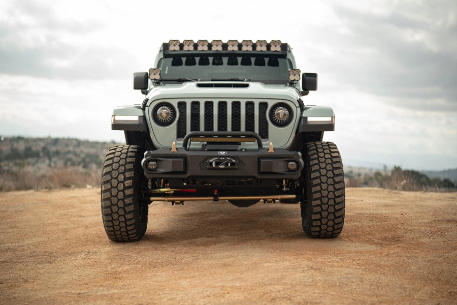 DV8 Offroad OE Plus Front Bumper - JT/JL