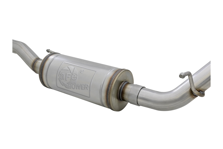aFe POWER Rebel Series 2.5in Cat-Back Exhaust System w/ Polished Tips  - JK