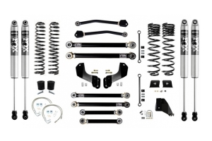 EVO Manufacturing 4.5in Enforcer Overland Lift Kit, Stage 4 w/ Fox 2.0 Shocks - JT