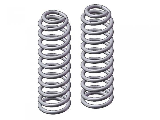 Clayton Rear Coil Springs 4.5in - Black - JK