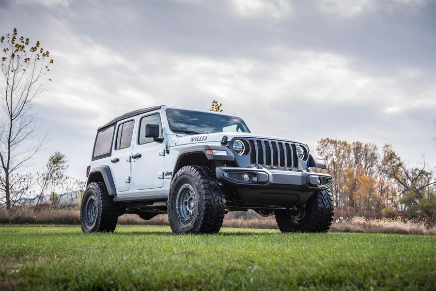 JKS J-Venture 3.5in Lift Kit w/ Fox 2.5 Performance Elite Shocks - JL Diesel / 392