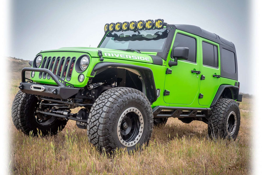 Turn Offroad Safari Style Hard Top, White Gel Coat w/ Standard Headliner - JK 4DR