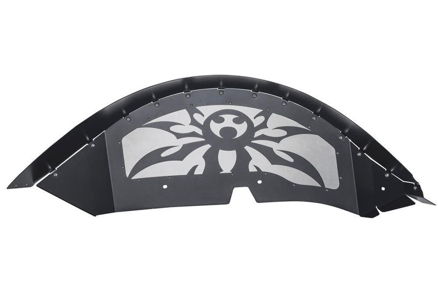 Poison Spyder Rear Inner Fender Liners - Black - JL/JT
