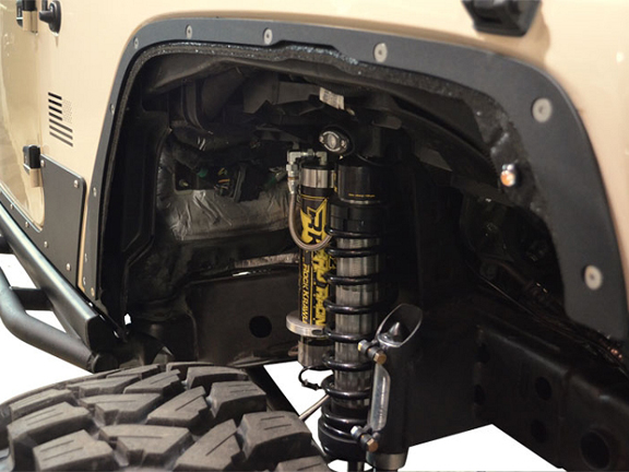 Ace Engineering Fender Delete Kit Black - JK