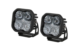 Diode Dynamics Stage Series SS3 LED Ditch Light Kit - Pro White Combo - Bronco 2021+