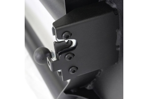 Go Rhino Trailline Front Tubular Doors - Textured Black - JT / JL