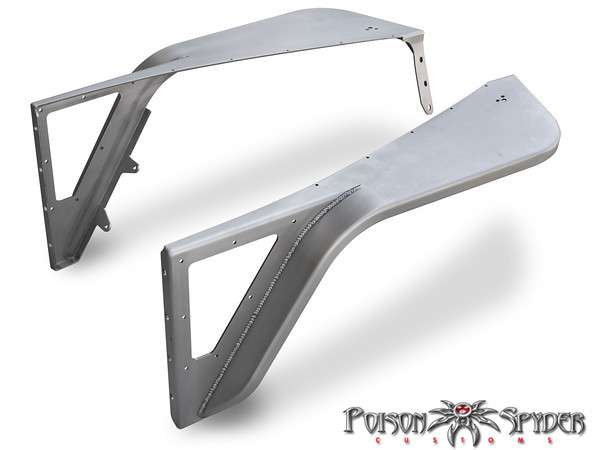 Poison Spyder DeFenders 3in Flare Front Set  - LJ/TJ