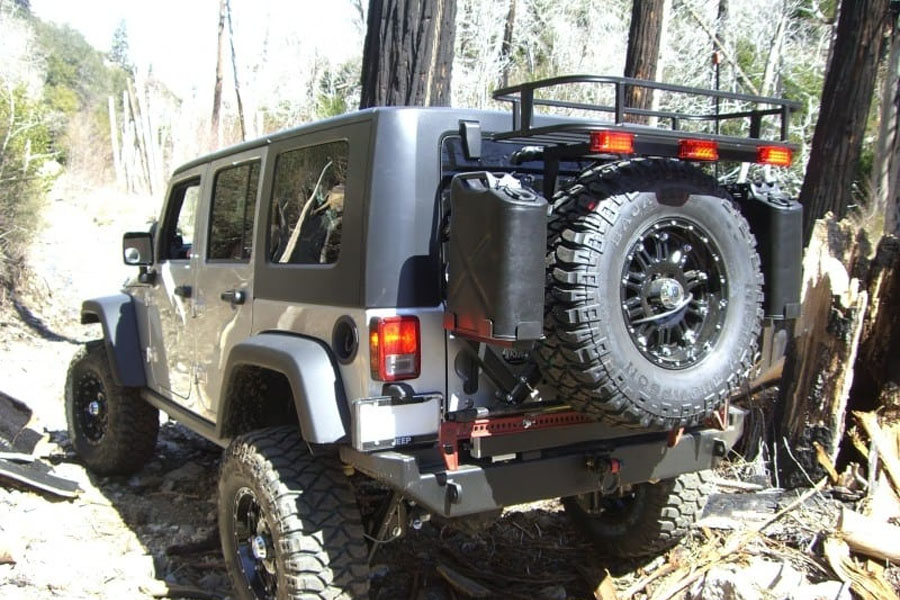 Rock Hard 4x4 Rock Rack Cargo Basket - JK/TJ/LJ/YJ/CJ