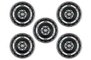 Ford Performance Parts Everglades 17x8.5 Wheel Kit - Carbonized Gray - Bronco 2021+