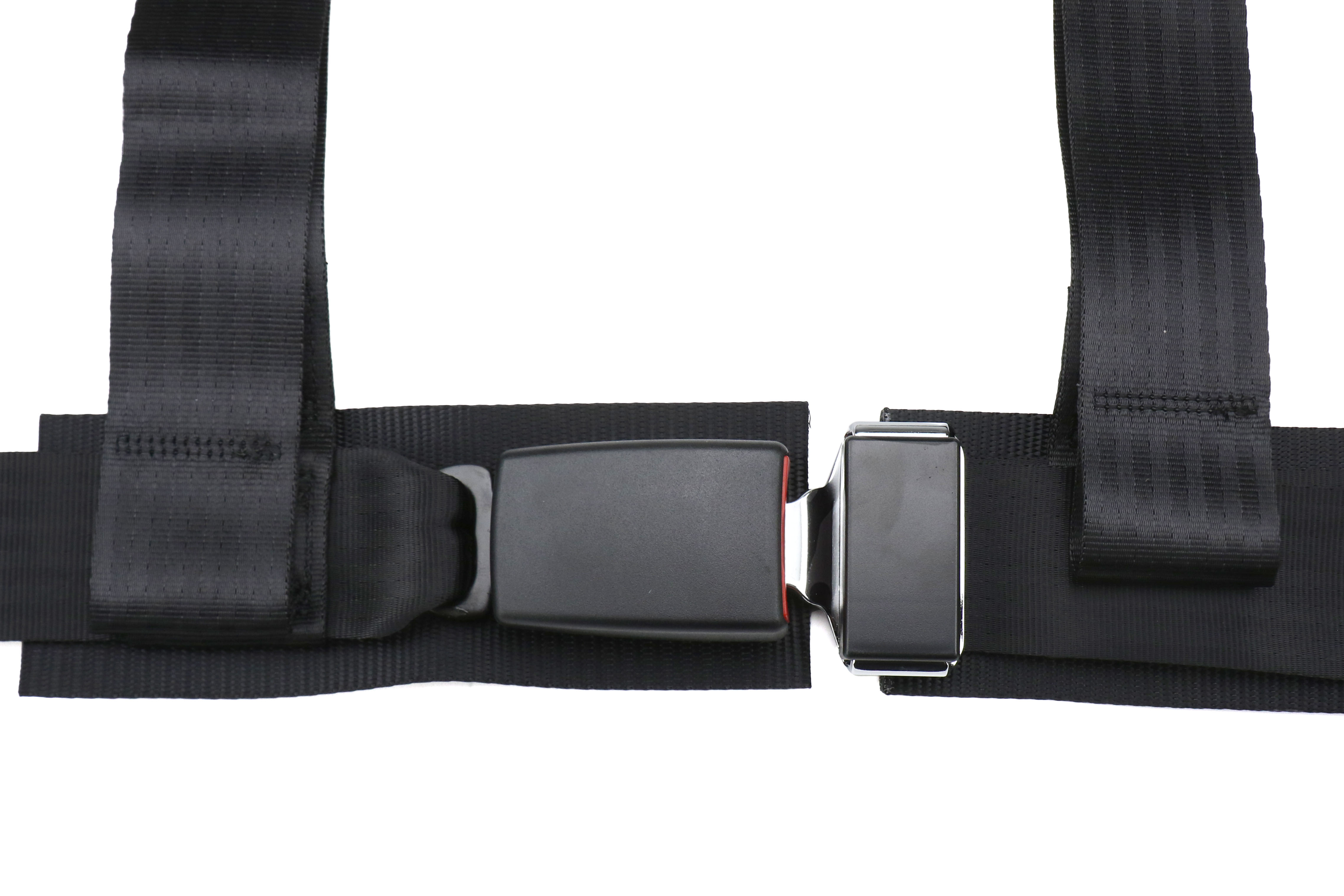 Corbeau 4-Point Bolt In Harness Black