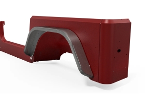 Motobilt Rear Double Arch 4in Fender Flare Set - Bare - LJ/TJ