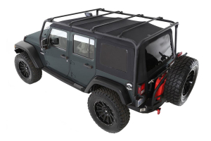 Smittybilt SRC Roof Rack Kit Black - JK 4DR