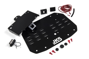 JKS Tailgate Vent Cover w/ License Plate and Camera Mount - JL