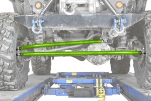 Steinjager Crossover Steering Kit, Neon Green - TJ
