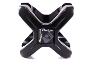 Rugged Ridge 2.25-3in X-Clamp Bar Mount Black