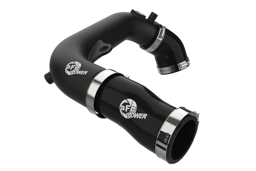 aFe Power BladeRunner 2.5in Aluminum Hot Charge Pipe - Black - JL 2024-25 2.0L