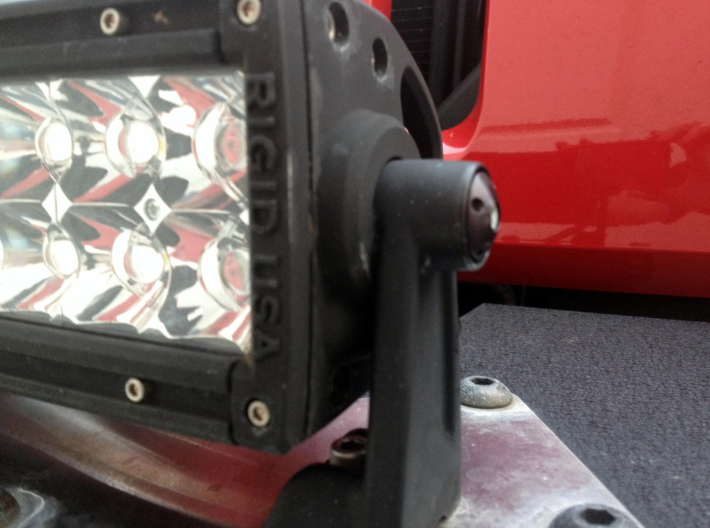 Carolina Metal Masters LED Rigid Factory Light Locks Black