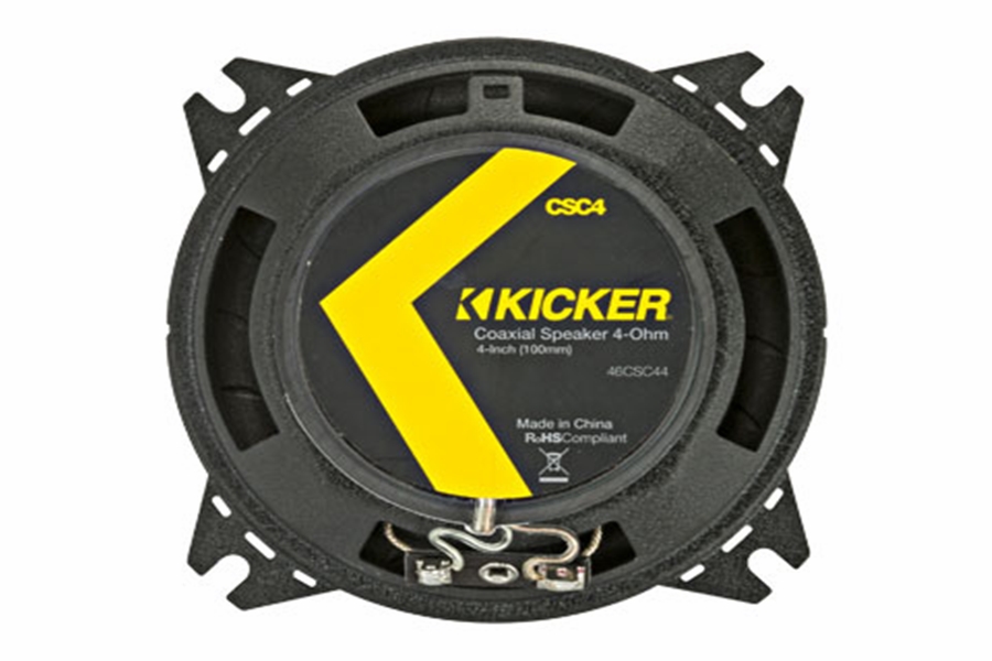 Kicker CS-Series 4-inch Coaxial Speakers 