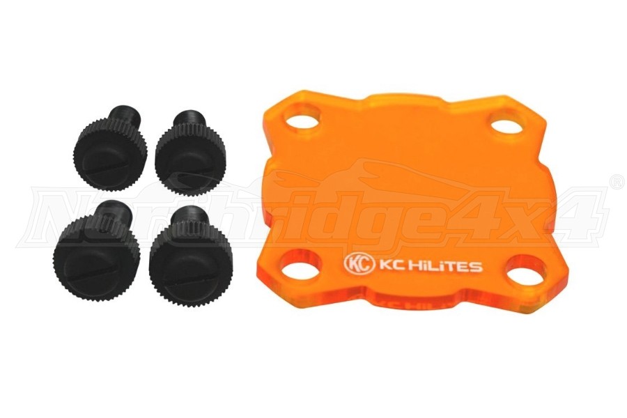 KC HiLites FLEX Shield Cover Amber Single | 72082|Northridge4x4