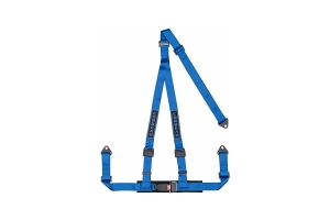 Corbeau 3-Point Retractable Harness Belt Blue