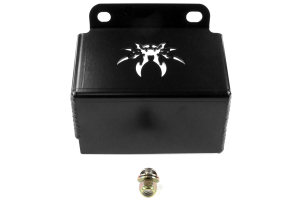 Poison Spyder Steering Box Skid Plate Black - LJ/TJ