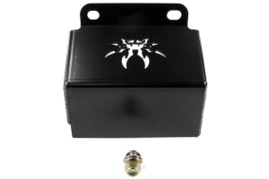 Poison Spyder Steering Box Skid Plate Black - LJ/TJ