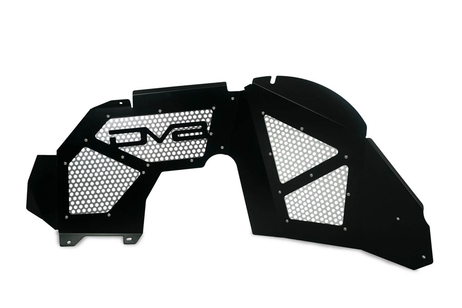 DV8 Offroad Front Inner Fenders - Black - JT/JL 2018-23