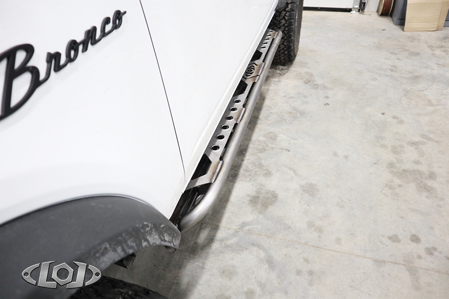LOD Offroad Signature Series Rock Sliders, Black Texture - Bronco 2021+ 4dr 