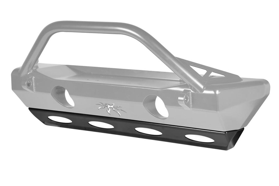 Poison Spyder Brawler Lite Front Skid - Black - JK