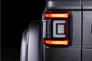 Morimoto XB LED Low Profile Tail Lights - Red Lens - JL