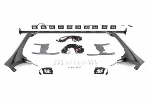 ZROADZ Multi-LED Roof Cross Bar and 2-Pod A-Pillar Complete Light Pod Kit - JL/JT